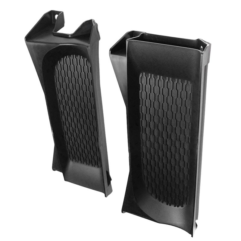 1 pair Car Front Bumper Fog Light Lamp Grille Grill Trim Cover for RAM 1500 2013 2014 2015 2016 2017 2018 68196984AA