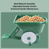 Hand Cranked Seeder 3L 5-speed Adjustable Hand Cranked Sprayer Handle Extendable Yard Spreader Garden Tools For Fertilizer