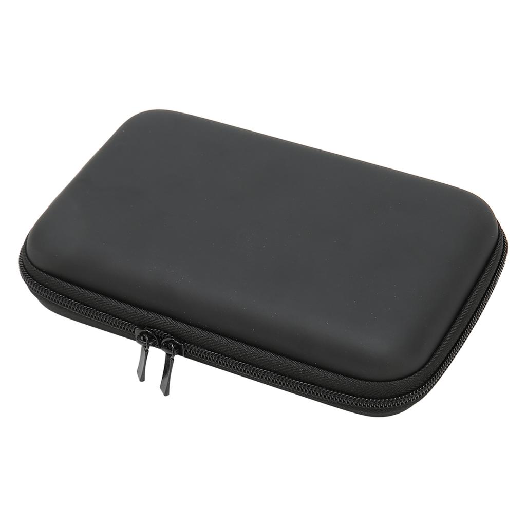 Hörgeräteaufbewahrung Schutzbox Stoff Tragbar Silikonfutter Wiederverwendbare Kopfhörer-Tragetasche L