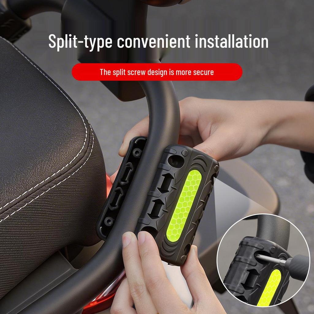 Universal 22-25MM Electric Motorcycle Bumper Guard - Anti-fall, Anti-collision Protection Block