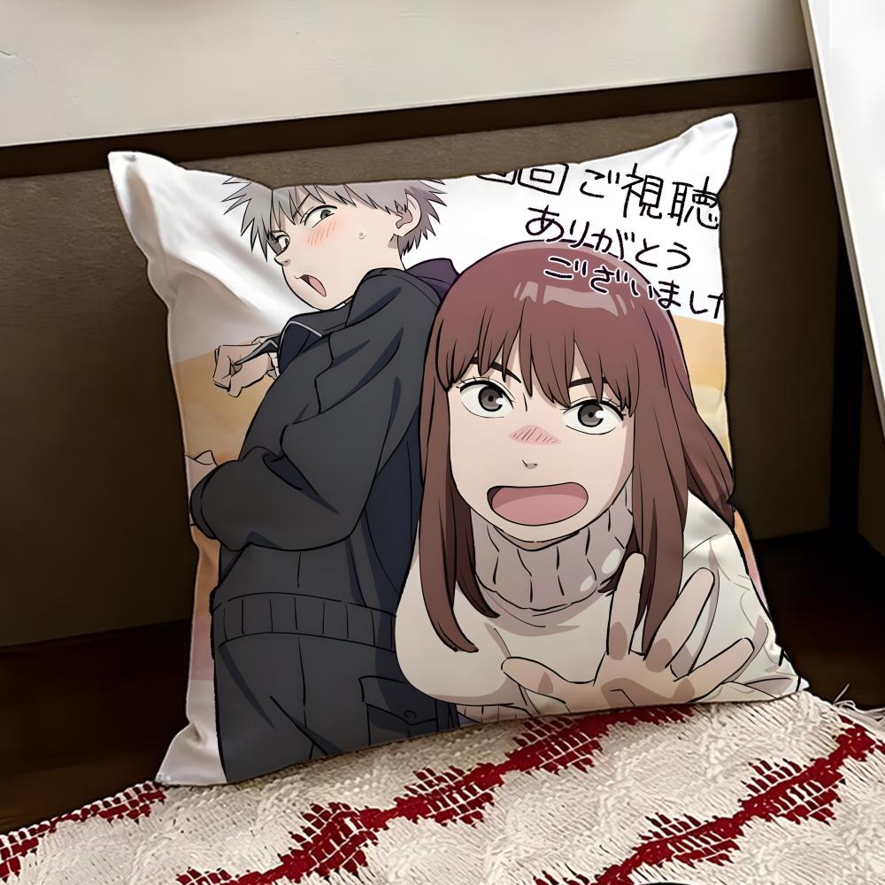 

HHeavenly Anime DDelusion Cushion Cover Reversible Soft Durable Pillow Cover Home Car MultiScene Use for Daily Comfort 30X30cm