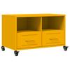 TV Cabinet Mustard Yellow 68 x 39 x 43.5 cm Cold Rolled Steel