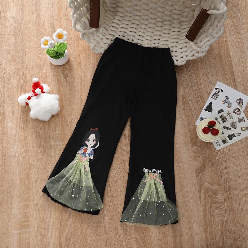 

2-7T Hot Selling Baby Girls Leggings Pants Kids Skinny Trousers Full Length Pants 100