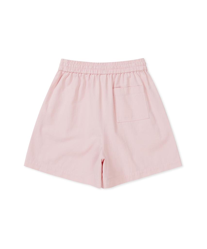 CLOVE [25Ss Clove] Washed Cotton Shorts (Pink)