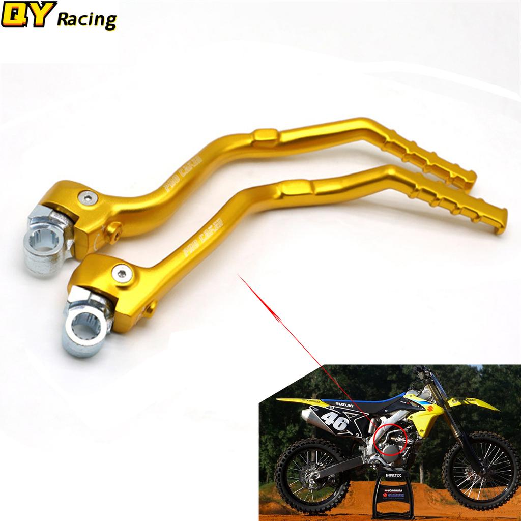 Motocyklový hliníkový kovaný pedál Kick Start pro Suzuki RMZ250 RMZ450 RMZ 250 450 Dirt Pit Bike 2008-2012 2013 2014 2015