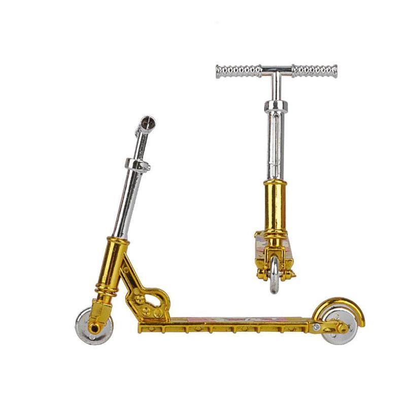 Mini Scooter Two Wheel Scooter Children's Educational Scooter Car Fingerboard Skateboard Finger A6W2