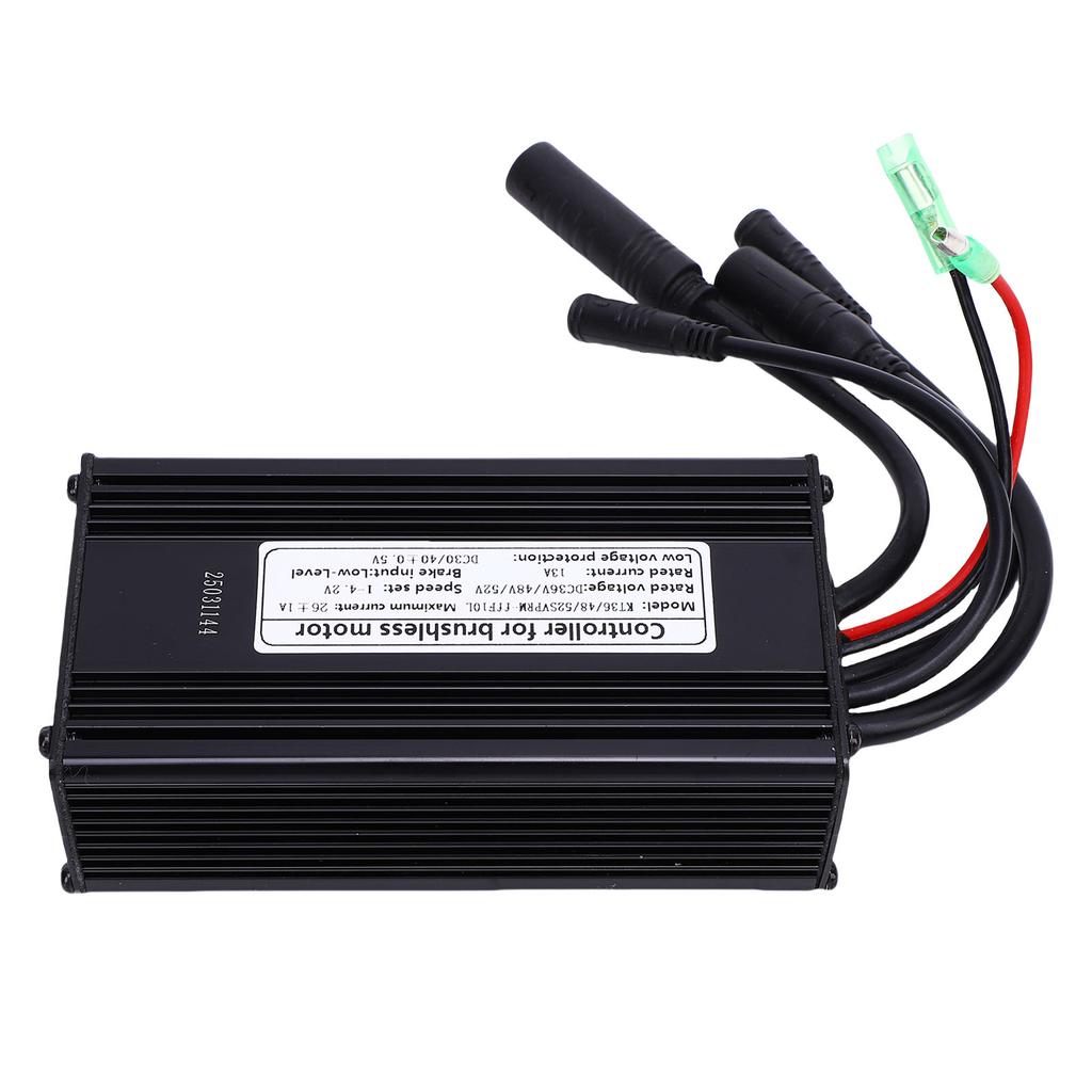 36V 48V 52V Motor Controller 9 Tubes 500W 750W Sine Wave Controller with Waterproofing Connector for Electrical Bike