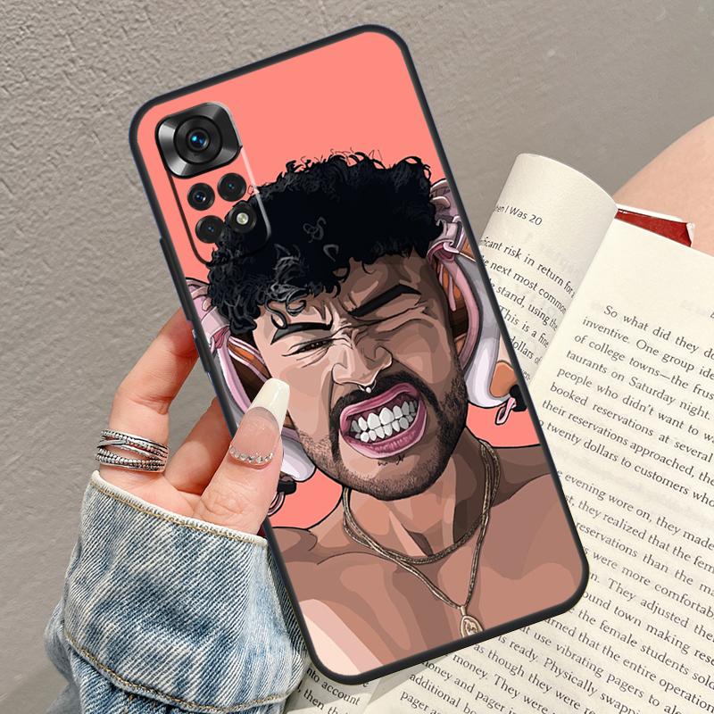 Yo Perreo Sola Bad Bunny Maluma Case For Xiaomi Redmi Note 10 Pro 8 9 10 11 12 Turbo 9S 10S 11S 12S Redmi 10C 9C 12C Funda