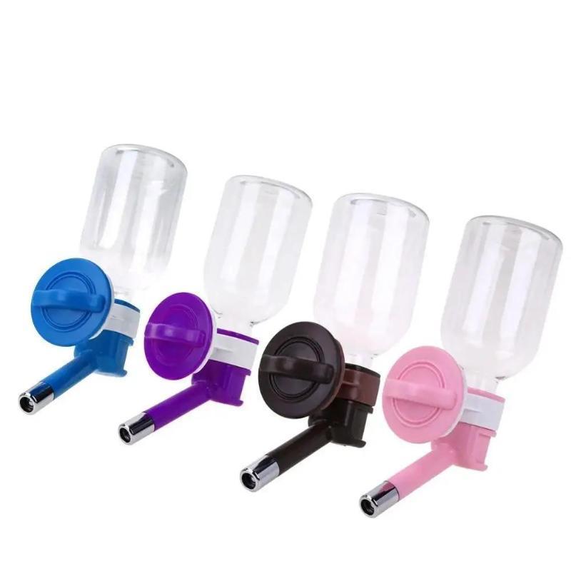 1Pcs Pet Water Feeder Hanging Bottle Drinking Dispenser For Pets Cat Puppy Dog Auto Water Feeders