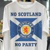 No Scotland No Party Tee Comfort Colors The Tartan Army Scotland Shirt Vintage Football Fan Gift Soccer Heritage Match Day Pub Gatherings