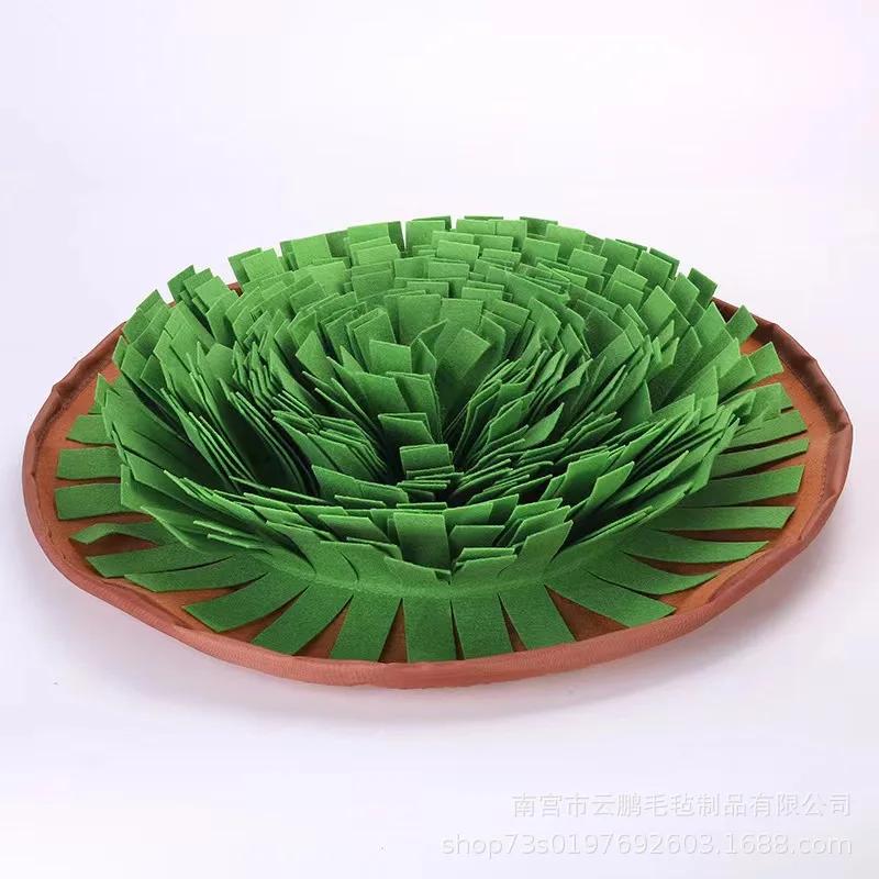 Felt Olfactory Pad Feeding Anti-choking Pad Pet Toy Dog Slow Food Mat Training Olfactory Mat Pet Products