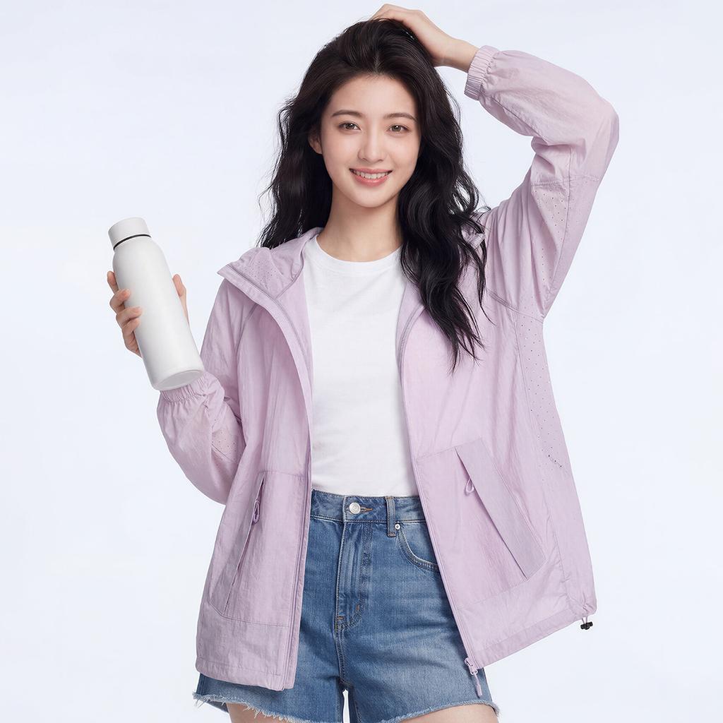 Outdoor UV Protection UPF10 + Sunscreen Clothing for Men and Women, Summer Thin Ice Silk Breathable, Light and Quick-drying Skin Clothing