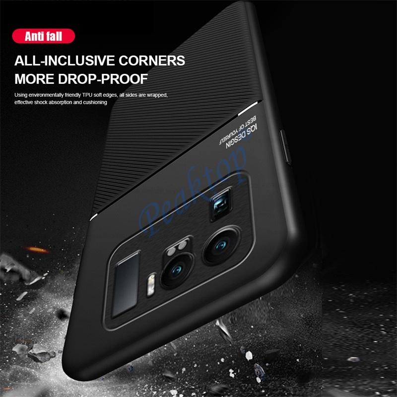 xiomi mi11 ultra case leather texture magnetic car holder phone covers for xiaomi mi 11 ultra 2021 soft silicon shockproof coque