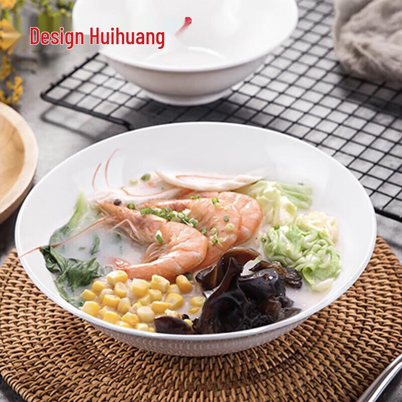 Hotel Style Melamine Soup Noodle Rice Bowl