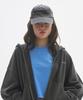 MOONSUN M.C Logo Vintage Washed Cap / Charcoal