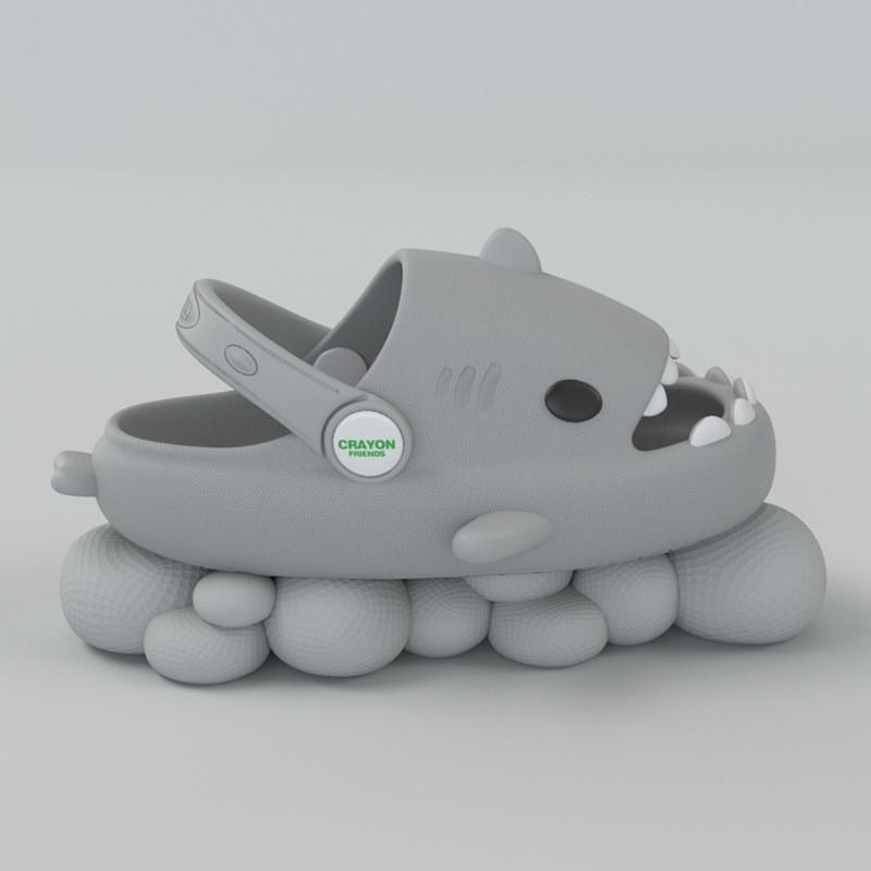 Children's Cartoon Cute  Boys And Girls' Non Slip Soft Sole Slippers (The Shoe Buckle Is Delivered Randomly)