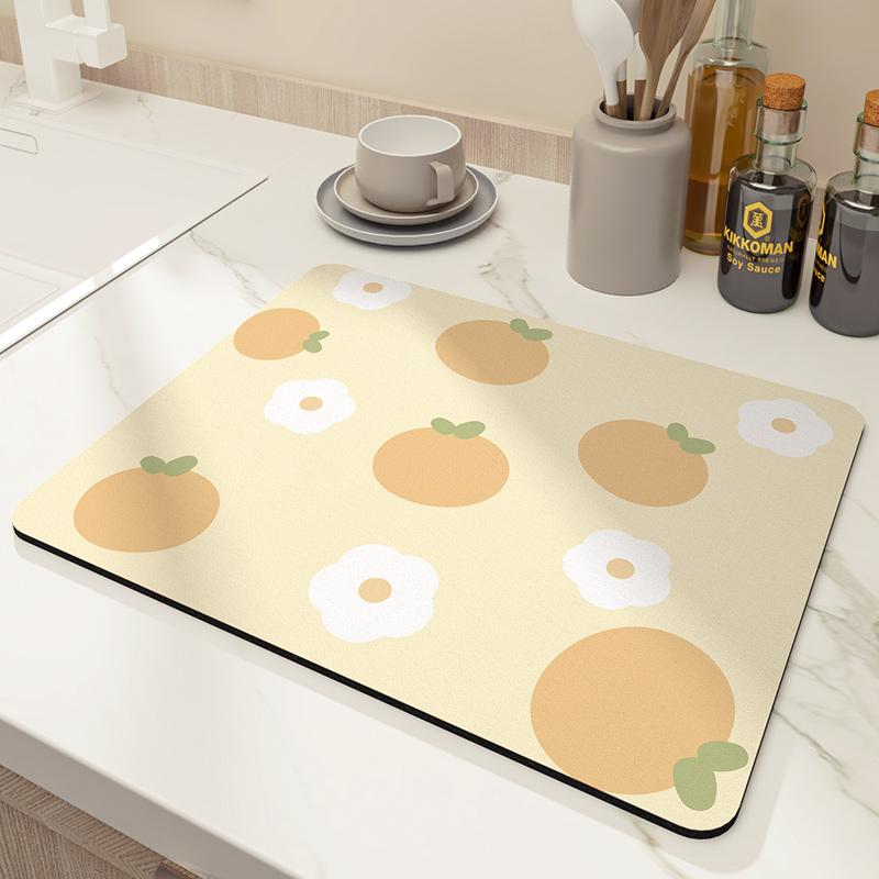 Kitchen Absorbent Drain Mat
