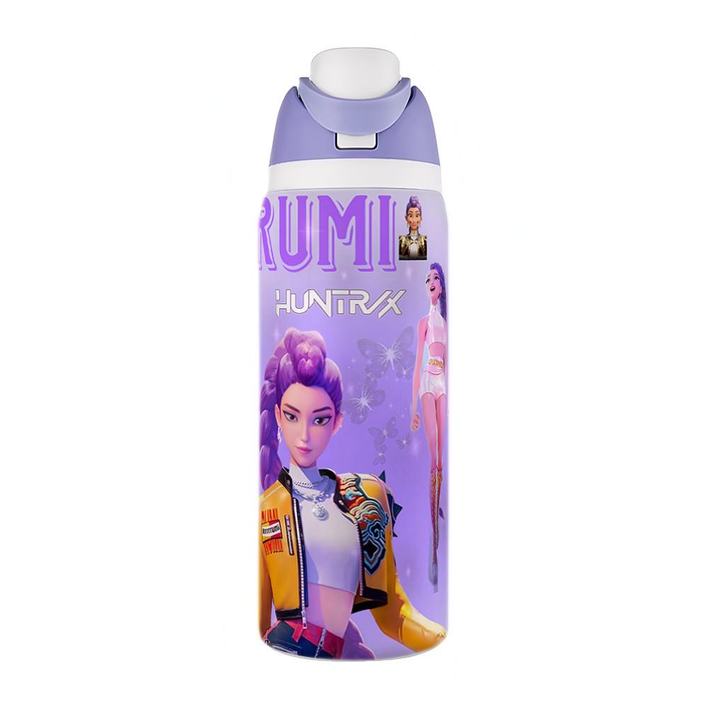 קייפופ ציידי שדים Huntr X בקבוק מים מפלדת אל-חלד נייד להרוויה לפעילויות חוץ ספורט