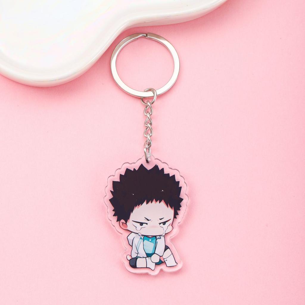 1/5Pcs Doctors and Nurses'Medical Uniform Acrylic Keychain Backpack Pendant Bag Charms Accessories Decoration Holiday Gifts