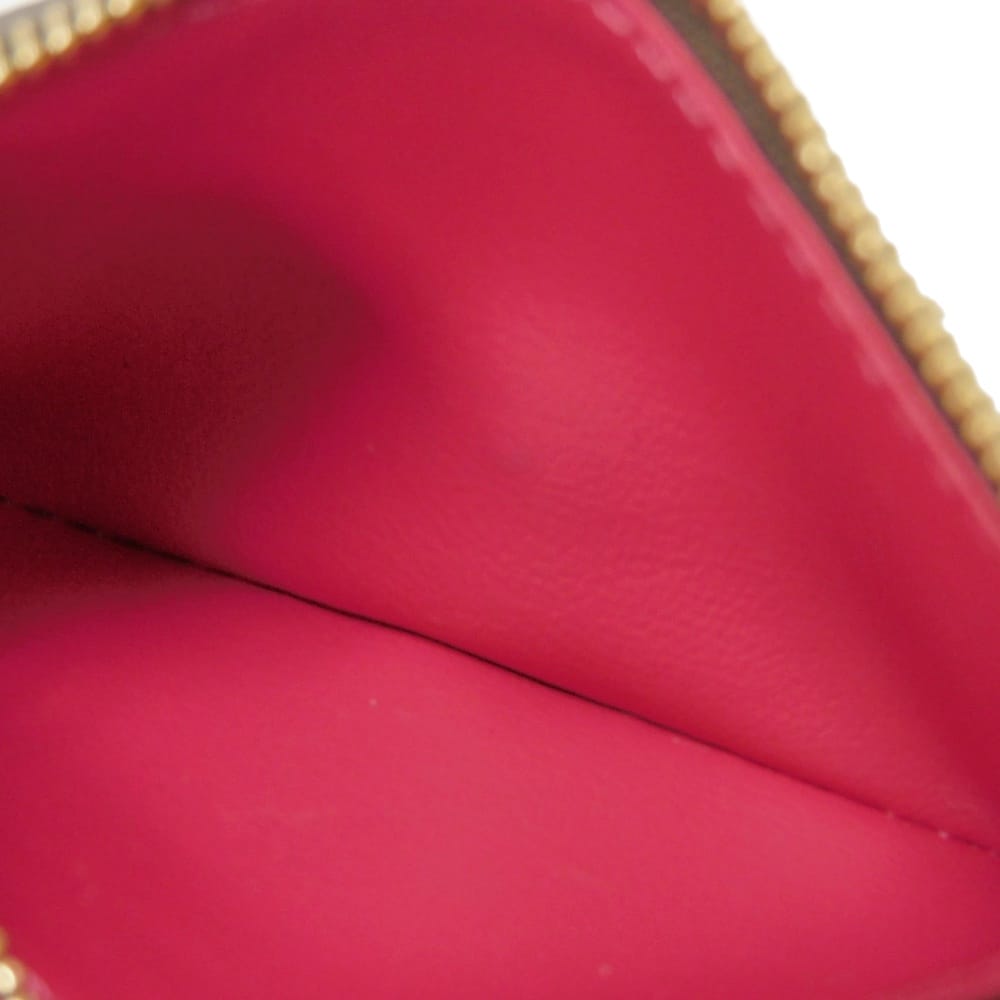 Used 12564 Porto Monnaie Rosalie M41939 7941 LV logo flower old model card case coin purse monogram fuchsia ladies from