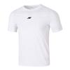 Mode Sport Serie Bequem Atmungsaktiv Lässig Laufen Training Kurzarm T-Shirt Unisex Oberteile Weiß P224U046-000Q