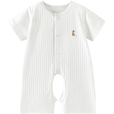 TONGTAI Baby Short Sleeve Cotton Romper