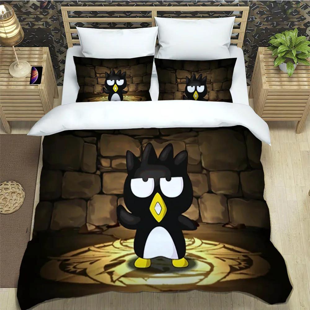 Cartoon BadBadtz-maru Bedding Sets pillowcase Children duvet cover comforter set bedding set luxury Birthday Gift