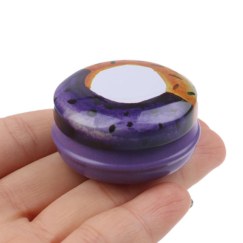1Pc/12Pcs Mini Elegant Flower Tin Box Diy Candle Jar Balm Round Empty Iron Box