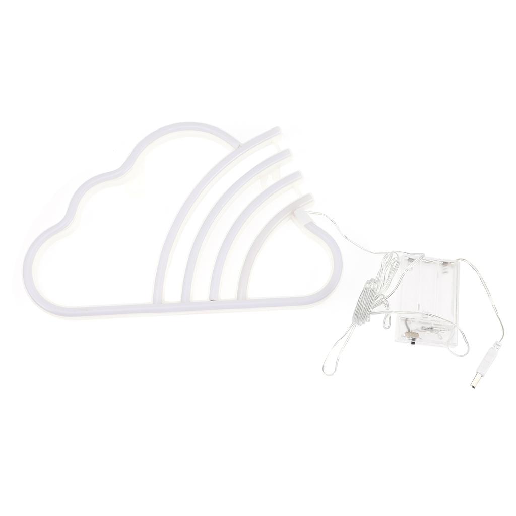 Stylish LED Neon Light Cloud Rainbow Design for Room Bar Mall Decor Neon Sign for Holiday Party Decoration LED Cloud