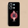 Anime Hakari Hanazono Matte TPU Mobile Phone Case for Xiaomi Redmi Note 14 13 12 11 S Pro Plus 4G 5G Colorful Printing Cover