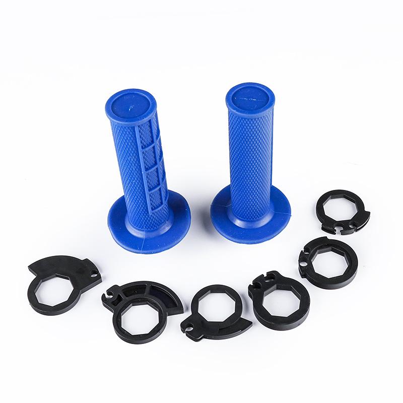 Universal Off-Road Motorcycle Handlebar Grips with Self-Locking Anti-Slip Sleeves G2