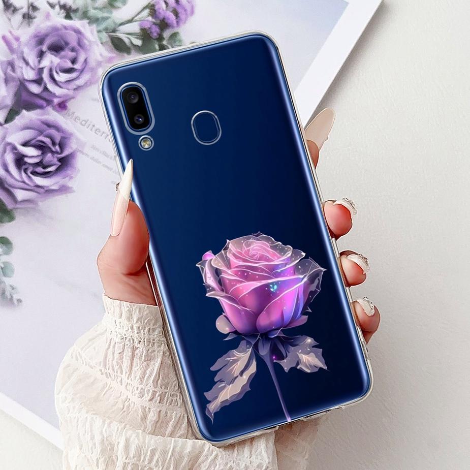 For Samsung Galaxy A10 A20 A30 Case A105F A205F A305F Cute Fashion Painted Cover Soft Silicone Case For Samsung A20 A 10 30 Bags
