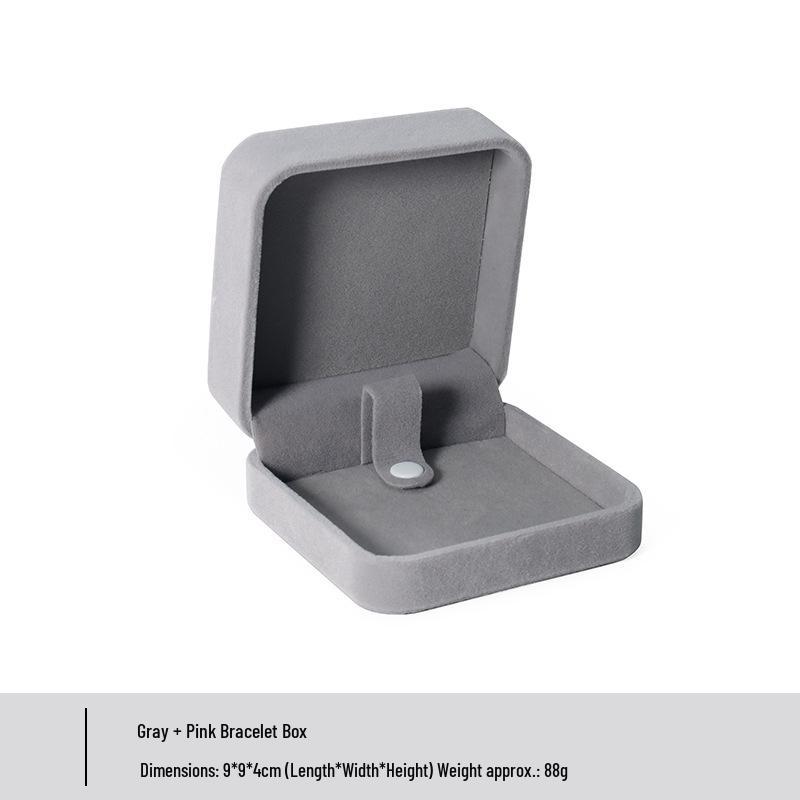 Velvet Jewelry Box for Rings, Necklaces, Earrings, Pendants, and Bracelets