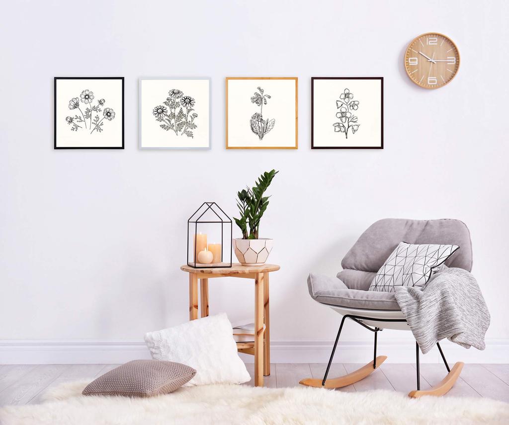 Larson Jules Nippon Picture Frame D771 Square 30cm Square (Inner Size 300x300mm) White