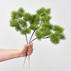 1Pc Wedding DIY Fake Pine Realistic Room Decor Christmas Decortion PVC Artificial Plant Artificial Pine Green Branch