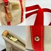 Used LOUIS VUITTONTote Bag beige/Red Canvas Unisex