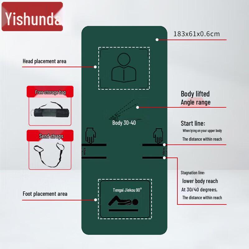 Yishunda Core & Gymnastics Training Mat