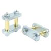 Heavy Duty Shackle Upgrade Kit with Bronze Bushings Tandem Axle RV Trailer Suspensions for CRE3000 with 2.25in Shackles