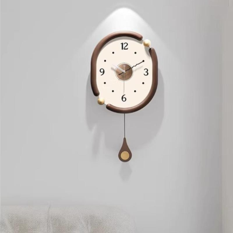 Modern Wall Clock Minimalist Creative Living Room Clock Bedroom Decoration Silent Wall Watch Entrance Decoration Ornaments