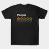 Taglia Asiatica Uomo T-shirt Nera Stampata Persone Una Stella Stampa Senza Taglio T-shirt in Cotone