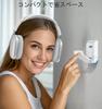 Headphone Controller 1 Wall Strong Controller Compatible with AirPodsMax Switch PS4 PS5 Xbox White Stand, Piece, Mount, Foldable, Stick-on, Adhesive,