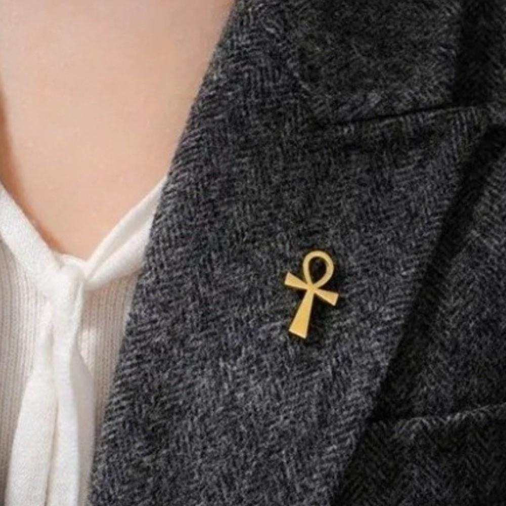 Anstecknadeln mit Metallkreuz, Kleideraccessoires, Schleifen-Anstecknadel, Kleiderdekoration