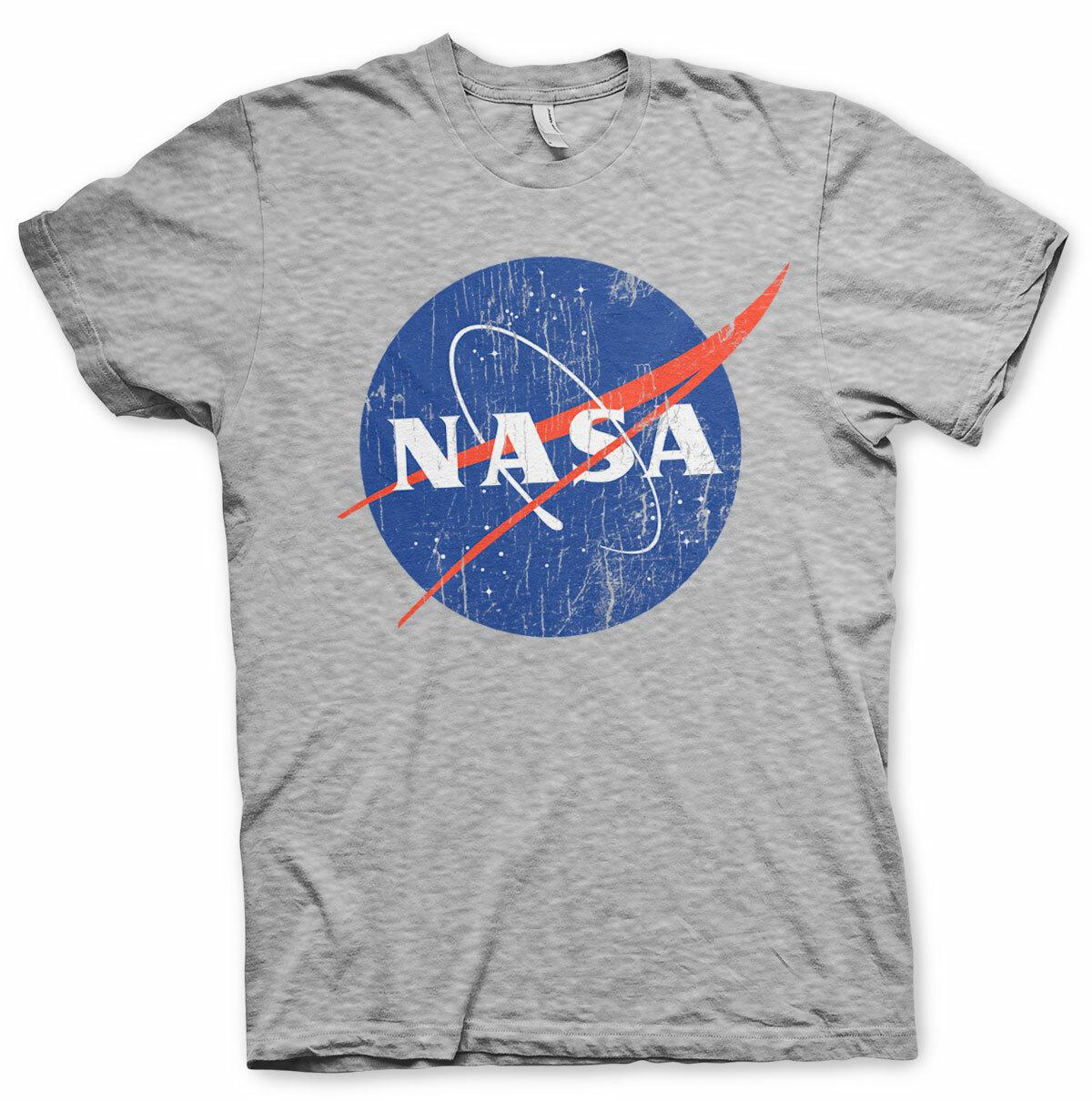 Officially Licensed NASA Washed Insignia Men S T-Shirt S-XXL Sizes XL
