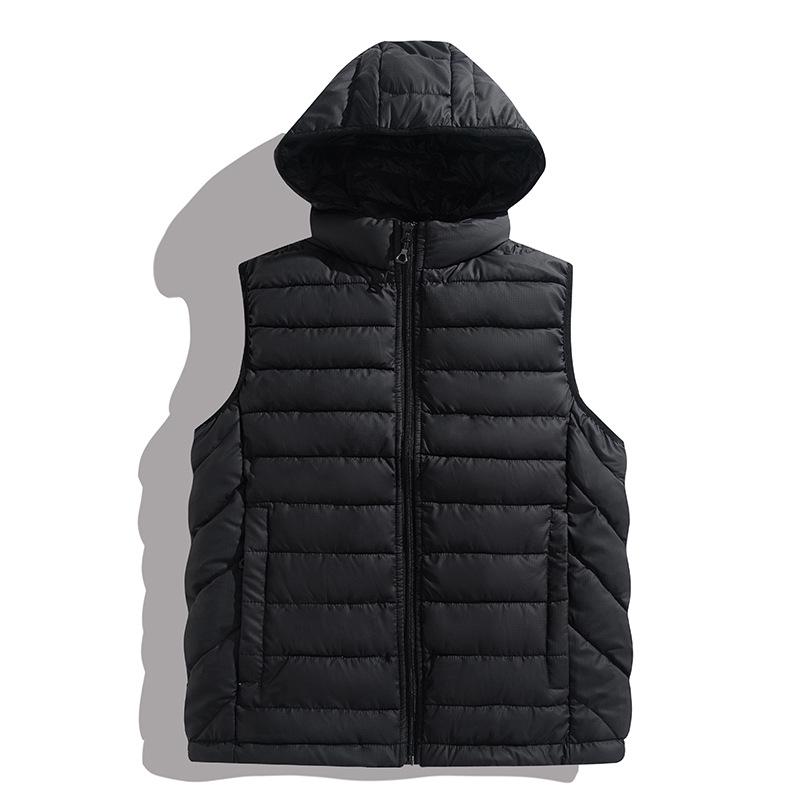 2025 Podzim/Zima Pánská Lehká Teplá Bavlněná Vesta Bez Rukávů - Trendy Módní Styl