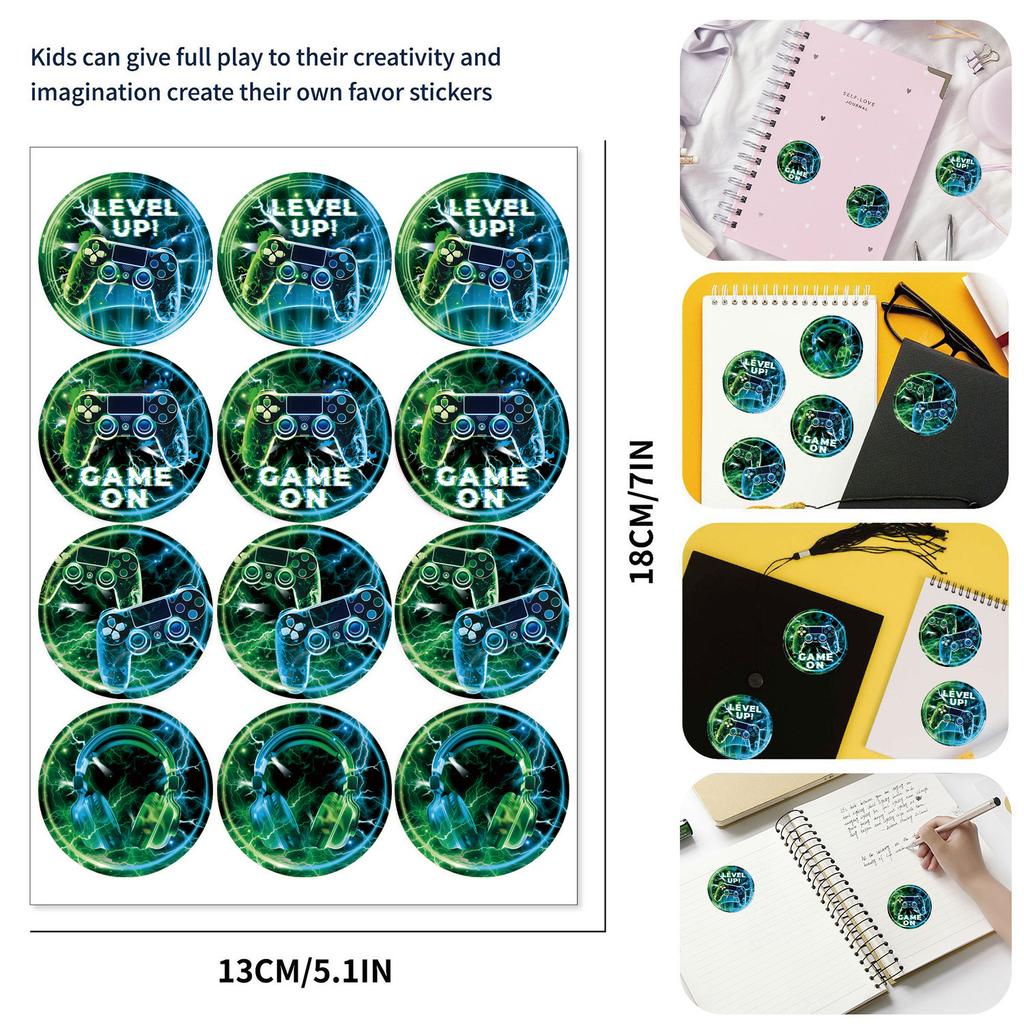 Customized Game-Themed Party Supplies, Birthday Party Decorations, Arrangements, Props, Paper Plates, Paper Cups, Tablecloths, Paper Towels, Banners