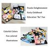 Baby Early Education Cloth Book, Baby Feeling Cloth Soft Book, Tear Not Rotten Washable Cloth Book Gifts For Boys And Girls Newborn Babies
