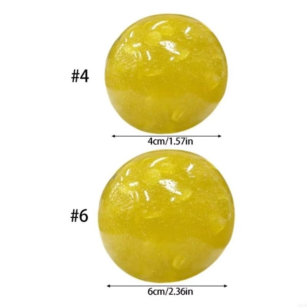 Stress Relief Fruit Stress Balls Soft Sugar Smoothie Ball Fun Fidget Squeeze Toy  Kids