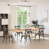 Vidaxl Dining Table Legs, 2 Pcs, White, 80X(72-73) Cm, Steel
