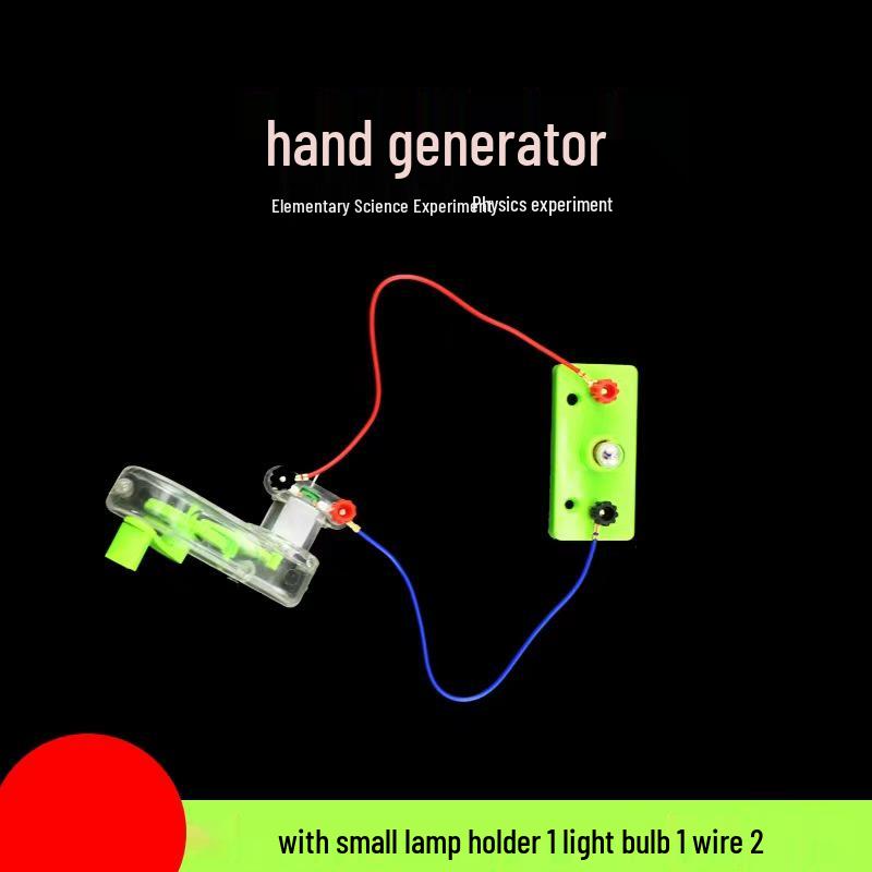 

Набор генератора с ручным приводом для научных экспериментов с лопастями вентилятора