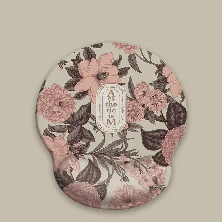 

Розовый силиконовый нескользящий браслет для ноутбука и клавиатуры